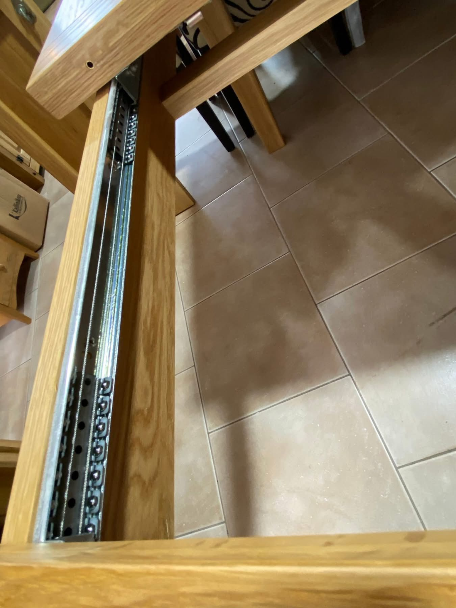 Large Extendable Light Oak Dining Table | Deja Vu Furniture Cyprus
