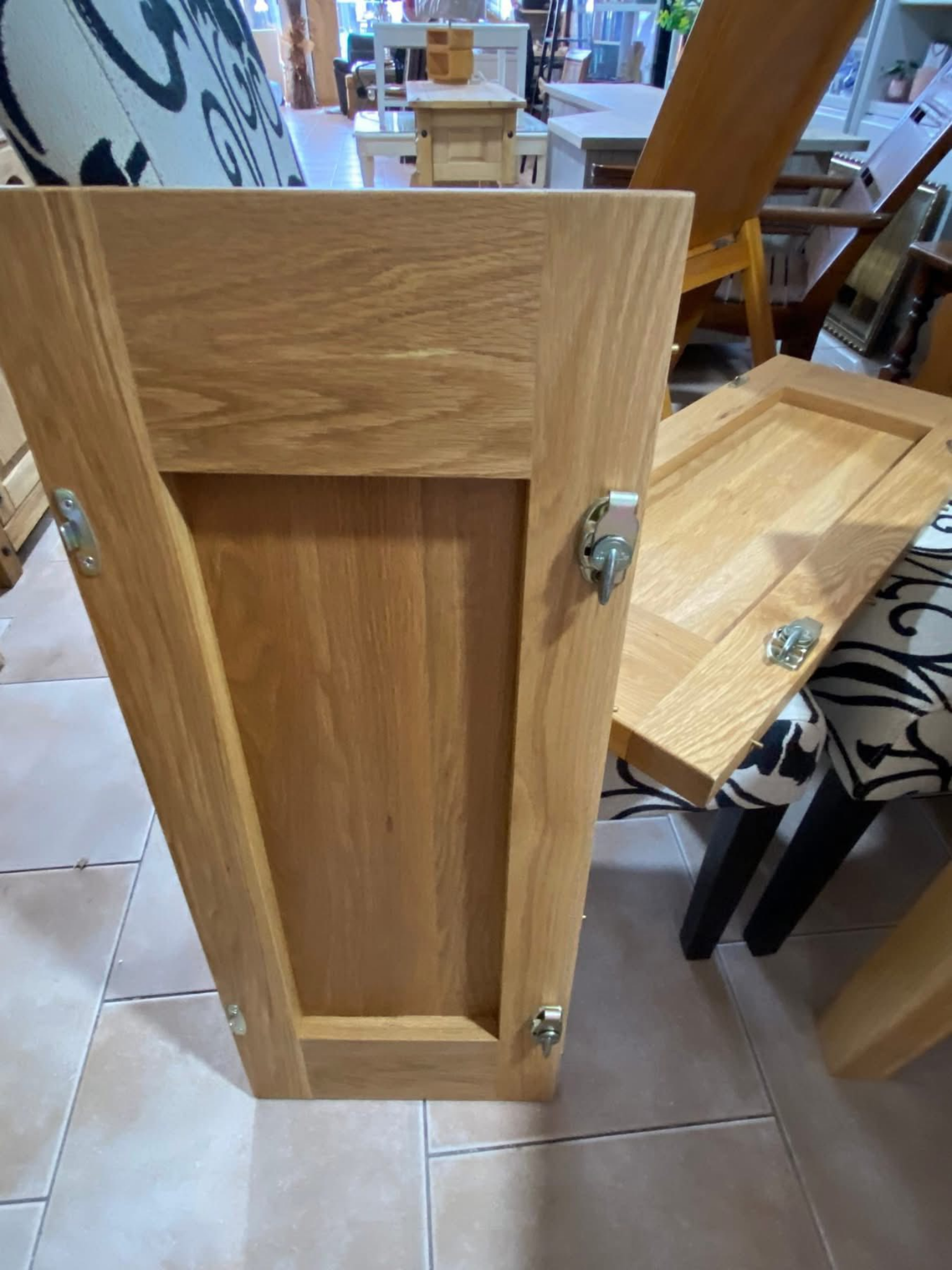 Large Extendable Light Oak Dining Table | Deja Vu Furniture Cyprus