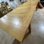 Large Extendable Light Oak Dining Table | Deja Vu Furniture Cyprus